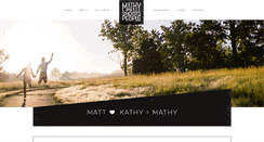 Desktop Screenshot of mathyshootspeople.com